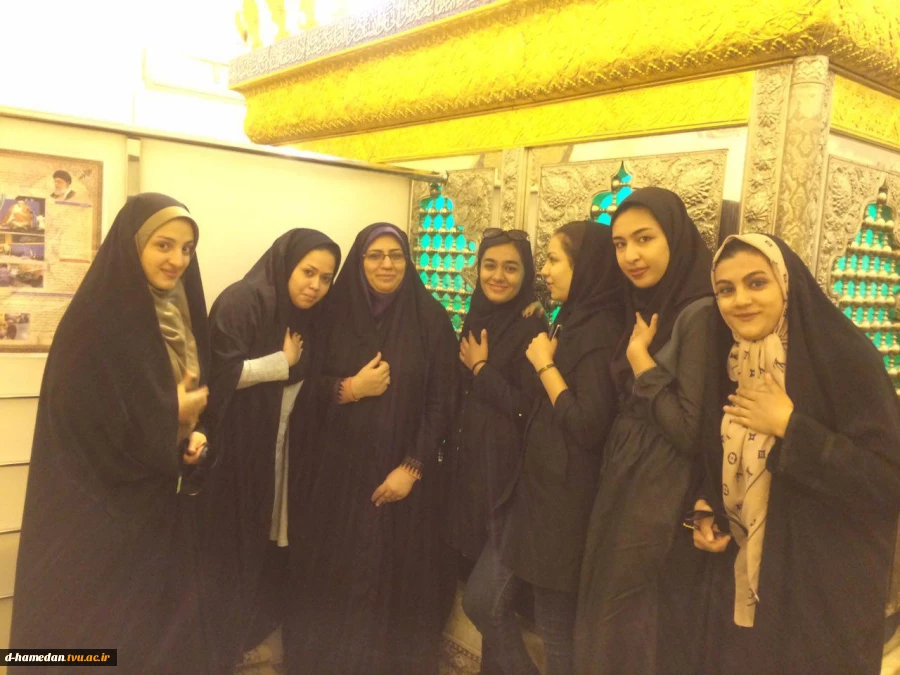 امامزاده محسن همدان - دانشجویان انجمن علمی کامپیوتر آموزشکده زینب کبری