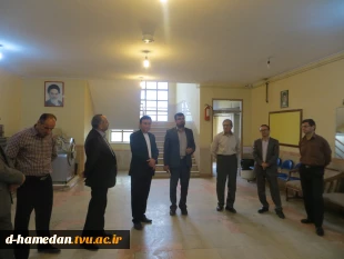 بازدید دکتر کاظمی از آموزشکده دختران همدان
