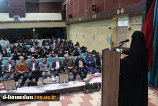 یادواره شهدای زن در دانشکده دختران همدان (حضرت زینب کبری سلام ا... علیها) برگزار شد 2