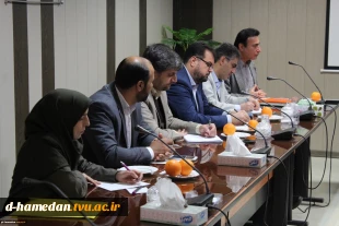 نشست مشترک دانشگاه فنی و حرفه ای با اداره کل آموزش و پرورش استان همدان 3