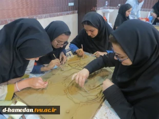 برگزاری همایش و ورک شاپ حجم سازی و کتیبه نگاری 5