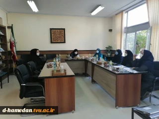 برگزاری جلسات مصاحبه با متقاضیان تدریس در آموزشکده فنی و حرفه ای دختران همدان