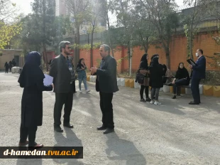 بازدید هیات نظارت وارزیابی و تضمین کیفیت استان همدان از آموزشکده فنی و حرفه ای دختران همدان 4