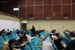 بازدید سرکار خانم دکتر سیف، رئیس آموزشکده ملی مهارت دختران همدان از روند برگزاری امتحانات 2
