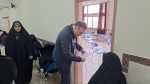 بازدید دکتر کاظمی، رئیس دانشگاه ملی مهارت استان همدان از روند برگزاری امتحانات در آموزشکده زینب کبری (س) 2