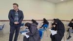 بازدید دکتر کاظمی، رئیس دانشگاه ملی مهارت استان همدان از روند برگزاری امتحانات در آموزشکده زینب کبری (س) 2