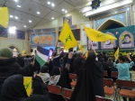 حضور کارکنان، اساتید و دانشجویان آموزشکده ملی مهارت دختران همدان در آیین وداع با فرماندهان شهید حزب الله 3