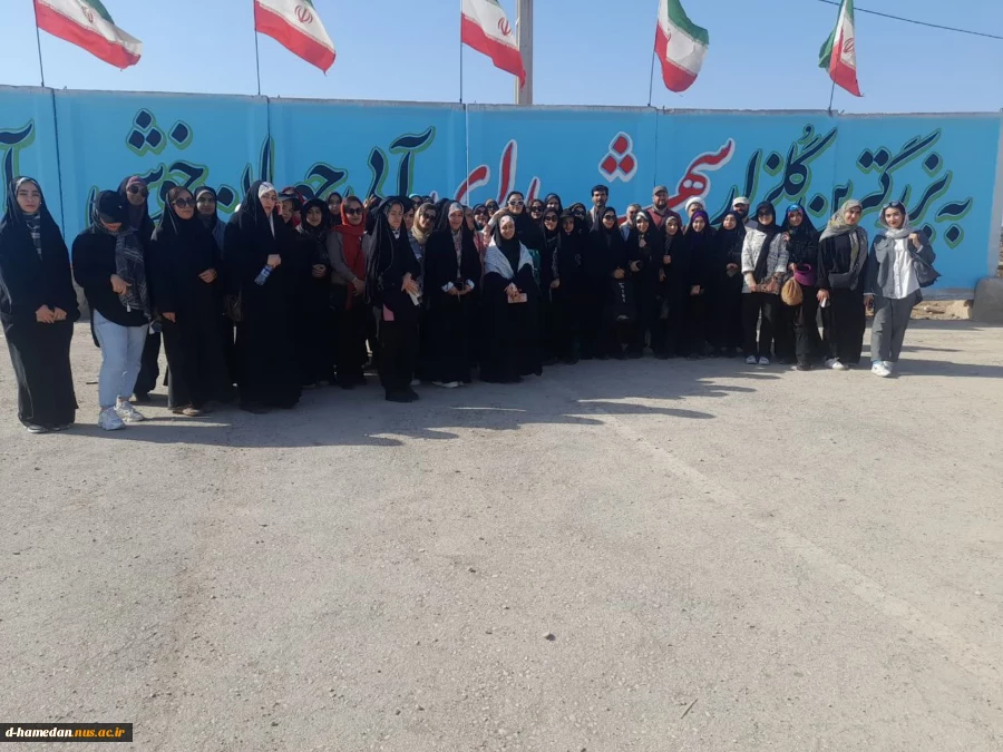 اعزام قریب بر 120دانشجو از آموزشکده ملی مهارت دختران همدان به اردوی راهیان نور 9