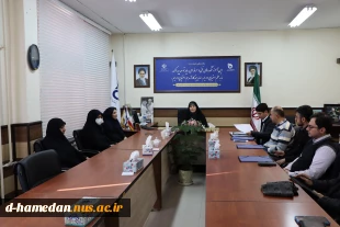 بازدید تیم نظارت و ارزیابی دانشگاه بوعلی از واحدهای مختلف آموزشکده ملی مهارت دختران همدان 2