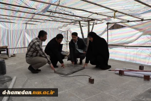 بازدید تیم نظارت و ارزیابی دانشگاه بوعلی از واحدهای مختلف آموزشکده ملی مهارت دختران همدان 5