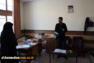 بازدید تیم نظارت و ارزیابی دانشگاه بوعلی از واحدهای مختلف آموزشکده ملی مهارت دختران همدان 7