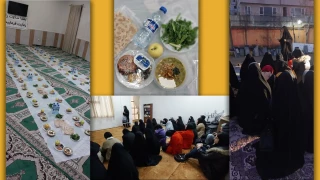 برگزاری ضیافت افطاری به همت بسیج دانشجویی آموزشکده ملی مهارت زینب کبری(س)