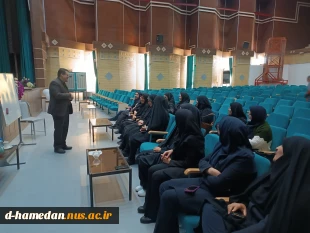 برگزاری دومین جلسه ی کارگاه "برقراری ارتباط مؤثر" با حضور جناب آقای قاسمی، معاون دانشجویی - فرهنگی دانشگاه ملی مهارت استان همدان 
 4