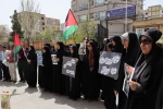 تجمع اساتید، دانشجویان و کارکنان آموزشکده ملی مهارت دختران همدان در اعتراض به جنایت ها و نسل کشی رژیم قاصب دربرابر مردم مسلمان و مظلوم غزه 4