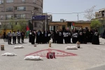 تجمع اساتید، دانشجویان و کارکنان آموزشکده ملی مهارت دختران همدان در اعتراض به جنایت ها و نسل کشی رژیم قاصب دربرابر مردم مسلمان و مظلوم غزه 5