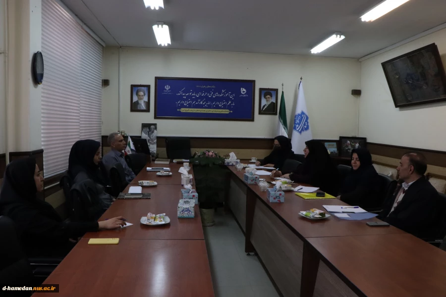 برگزاری اولین جلسه ی شورای آموزشی با حضور مدیران گروه های آموزشی در سال 1404 2