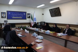 برگزاری اولین جلسه ی شورای آموزشی با حضور مدیران گروه های آموزشی در سال 1404 3