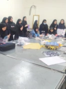 بازدید دانش آموزان هنرستان های مریانج و کبودرآهنگ از آموزشکده ملی مهارت دختران همدان 5