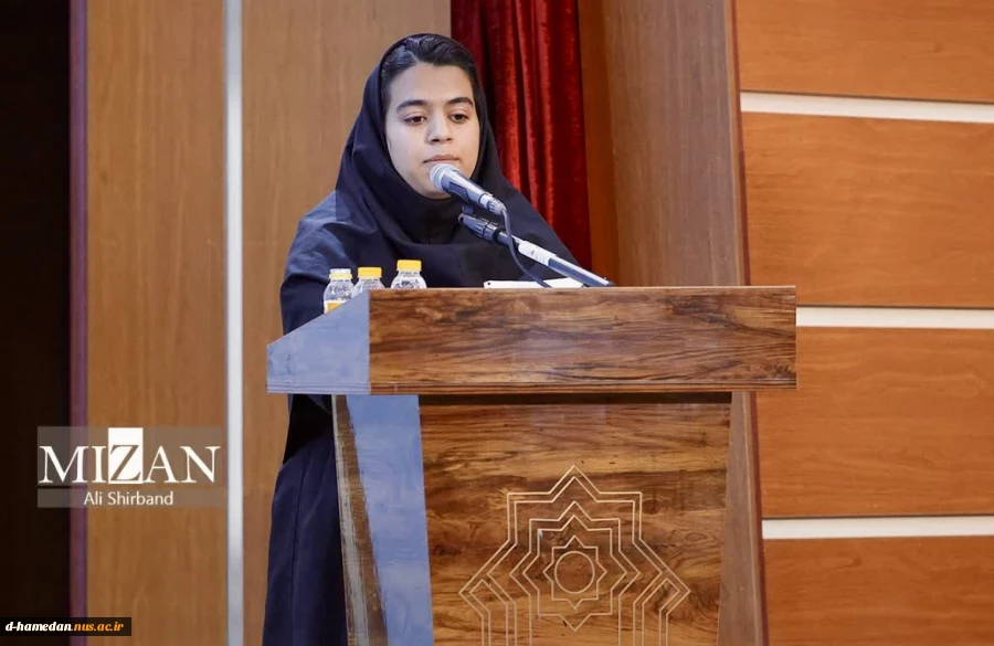 حضور دکتر سیف و جمعی از دانشجویان در دیدار دانشجویان و روسای دانشگاه ها با ریئس محترم دستگاه قضا، جناب آقای محسنی اژه ای و بیان مشکلات دانشگاه ملی مهارت توسط دانشجوی آموزشکده حضرت زینب (س) 2