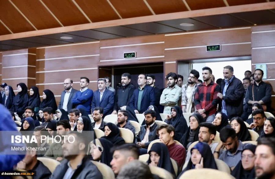 حضور دکتر سیف و جمعی از دانشجویان در دیدار دانشجویان و روسای دانشگاه ها با ریئس محترم دستگاه قضا، جناب آقای محسنی اژه ای و بیان مشکلات دانشگاه ملی مهارت توسط دانشجوی آموزشکده حضرت زینب (س) 2