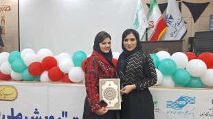 تجلیل از دانشجویان ایده پرداز آموزشکده ملی مهارت دختران همدان در مراسم اختتامیه گام نخست پویش ملی نوآفرین صنعت ساز استان همدان (جشنواره امید)
 2
