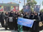 حضور کارکنان آموزشکده ملی مهارت دختران همدان در مراسم تشییع و تدفین سپهبد شهید شادمانی