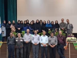 قرائت دعای توسل و مولودی خوانی با حضور مداح اهل بیت
و تقدیر از کارکنان به پاس زحمات در برگزاری امتحانات و تجلیل از بازنشستگان در هفته وحدت
 2