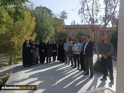 برگزاری نشست بصیرتی کارکنان با حضور جناب آقای احدی به مناسبت گرامیداشت هفته ی دفاع مقدس 