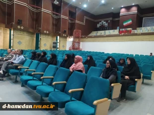 برگزاری نشست بصیرتی کارکنان با حضور جناب آقای احدی به مناسبت گرامیداشت هفته ی دفاع مقدس  4