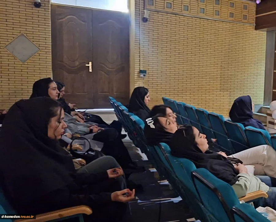 برگزاری کارگاه «مینی المپیک سلامت روان با هدف آموزش تکنیک‌های مدیتیشن و آرام سازی »
 2