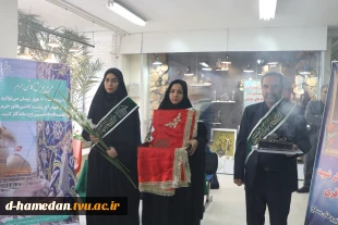 همزمان با شهادت یگانه دخت نبی اکرم، حضرت فاطمه الزهرا (س)، اولین سالگرد تدفین شهید گمنام آموزشکده ملی مهارت زینب کبری (س)، برگزار شد. 2