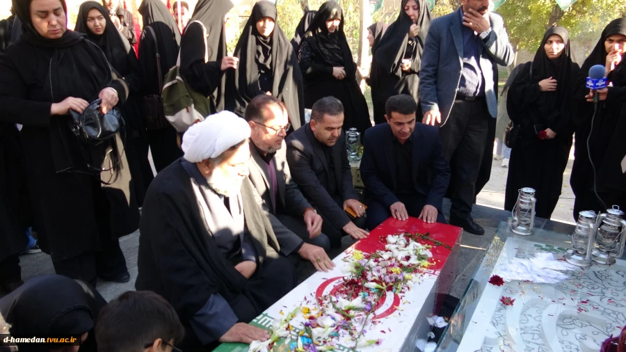 مراسم استقبال از پیکر شهید خوشنام 3