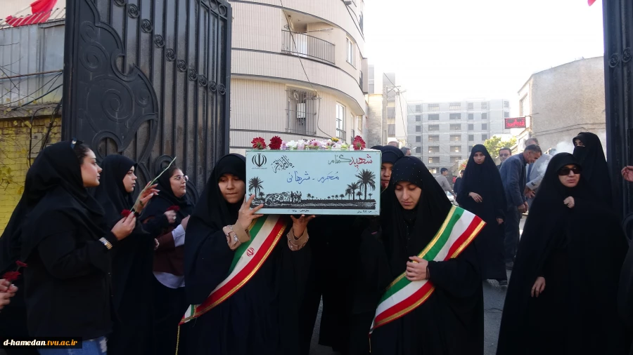 مراسم استقبال از پیکر شهید خوشنام 7