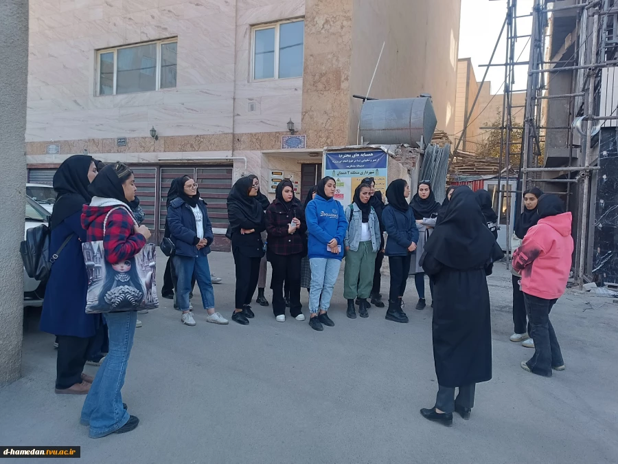 بازدید علمی از کارگاه های ساختمانی - دانشجویان معماری 2