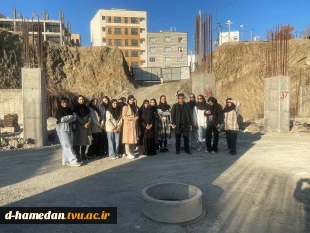 بازدید علمی از کارگاه های ساختمانی - دانشجویان معماری 4