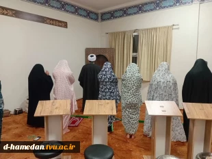 به مناسبت روز دانشجو؛ در نمازجماعت شب خوابگاه برگزار شد: صحبت در خصوص"اهمیت علم آموزی با ذکر حدیث از آقا رسول الله و مستندات آیات قرآن"، توسط "حجت الاسلام شعبانی"
 2