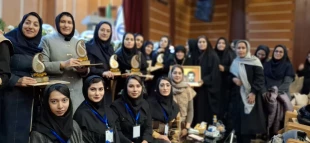 درخشش دانشجویان و اساتید آموزشکده ملی مهارت دختران همدان در جشنواره استانی الوند دخت 7