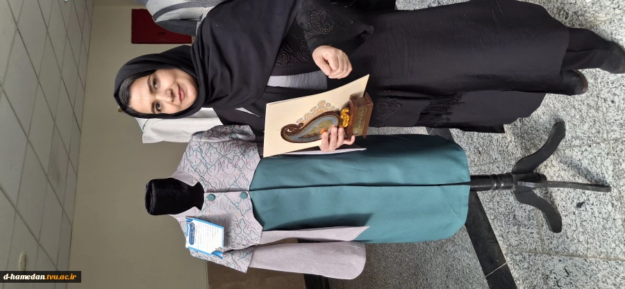 درخشش دانشجویان و اساتید آموزشکده ملی مهارت دختران همدان در جشنواره استانی الوند دخت 8