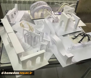 برگزاری رقابت ماکت سازی کوتاه مدت با موضوع "طراحی سردر ورودی آرامستان باغ بهشت همدان"
 4