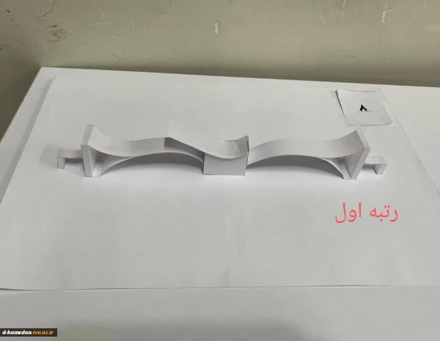 برگزاری رقابت ماکت سازی کوتاه مدت با موضوع "طراحی سردر ورودی آرامستان باغ بهشت همدان"
 5