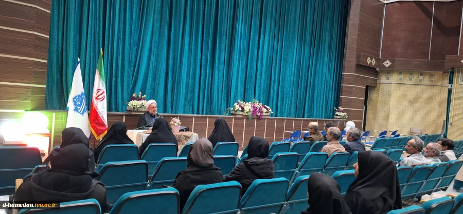 برگزاری نشست بصیرتی با حضور حجت الاسلام و المسلمین افلاکیان - مسئول نمایندگی دفتر نهاد مقام معظم رهبری در دانشگاه ملی مهارت استان همدان 2