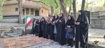 قرائت دعای توسل به مناسبت سالروز آزدای خرمشهر در محوطه ی گنجنامه همدان توسط کارکنان 3