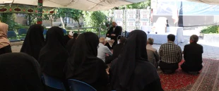 در آستانه ی  تشییع پیکر مطهر رهبر شهید انقلاب، مراسمی با موضوع وداع با قائد امت، در آموزشکده ملی مهارت دختران همدان برگزار شد 4