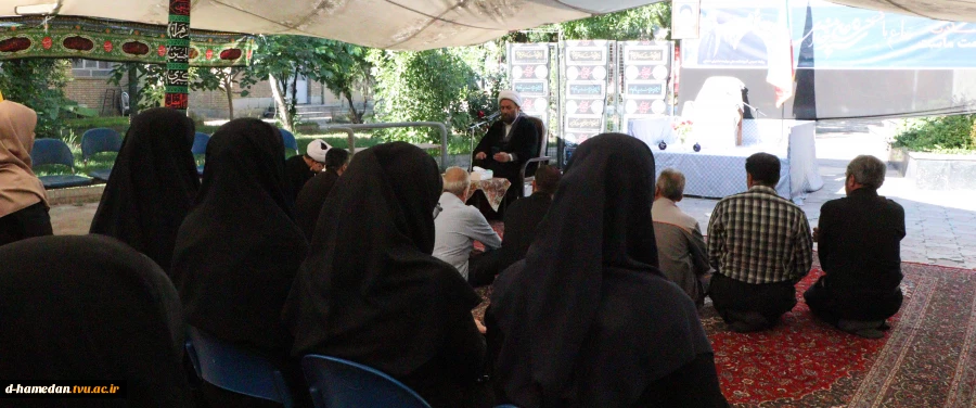 در آستانه ی  تشییع پیکر مطهر رهبر شهید انقلاب، مراسمی با موضوع وداع با قائد امت، در آموزشکده ملی مهارت دختران همدان برگزار شد 4